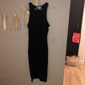 Forever 21 black long dress